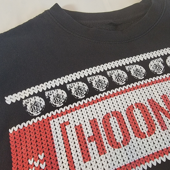 Hoonigan Christmas Holiday Sweater Small Ford Hoonitruck Gymkhana Ken Block Ugly - Picture 7 of 16